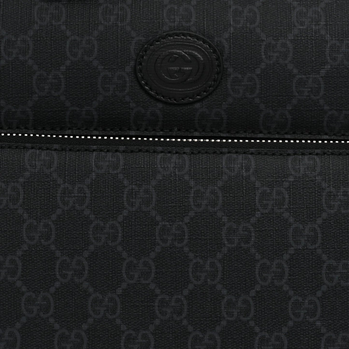 GG Supreme Monogram Azalea Calfskin Retro Interlocking G Small Savoy Cabin Trolley Beige Ebony Brown Sugar
