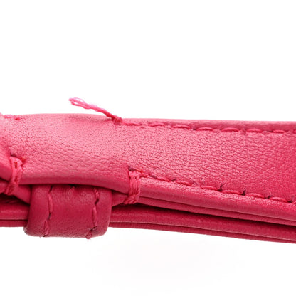 Lambskin Cannage Mini Lady Dior Pink