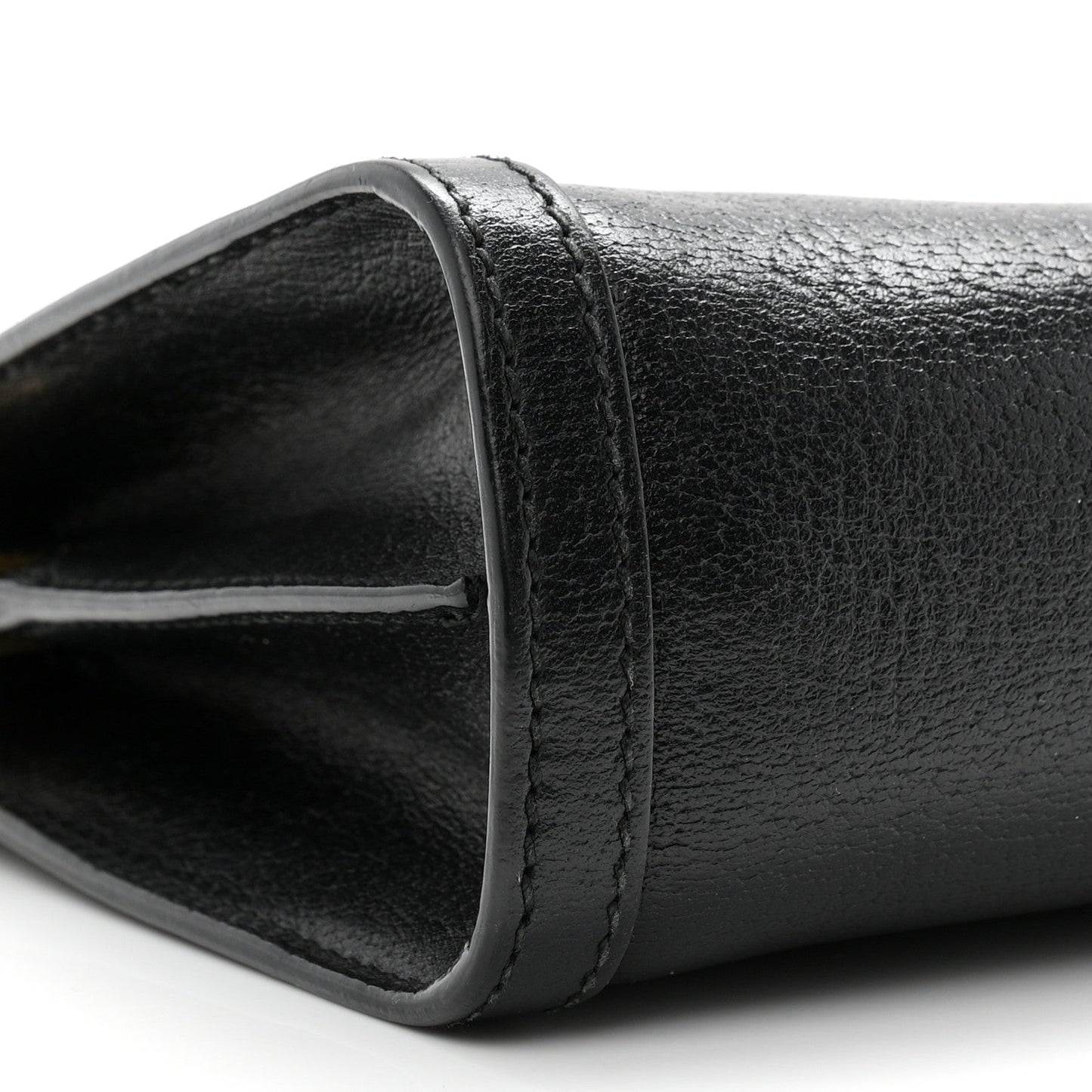 Calfskin GG Web Small Ophidia Chain Shoulder Bag Black