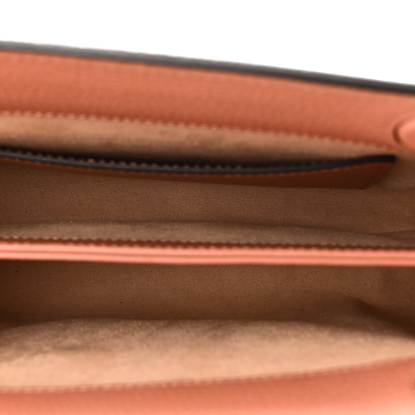 Monogram Textured Dollar Calfskin Small Ophidia Chain Shoulder Bag Cloche Rose Pink