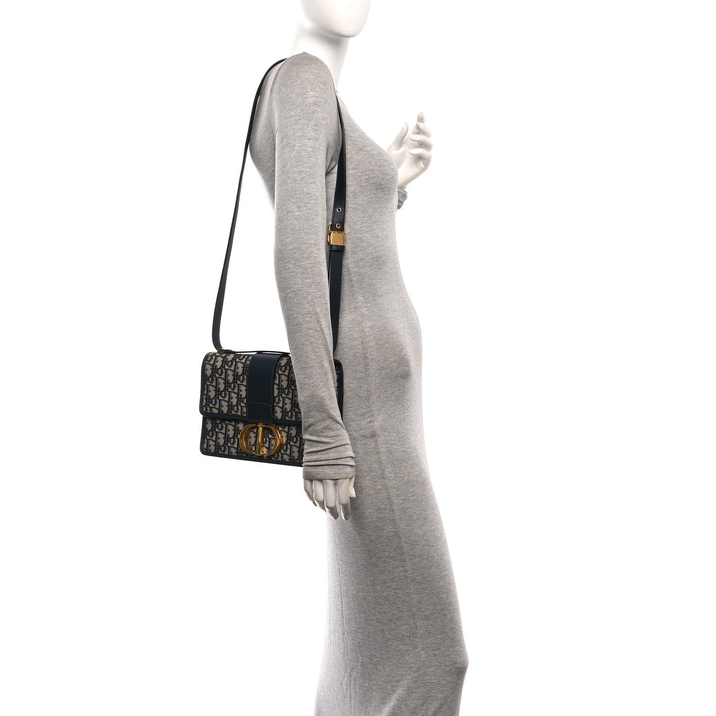 Oblique 30 Montaigne Flap Bag Blue