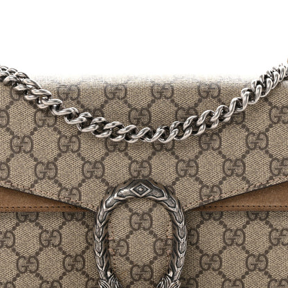 GG Supreme Monogram Small Dionysus Shoulder Bag Taupe