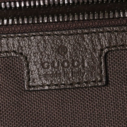 GG Supreme Monogram Textured Dollar Calfskin Web Ophidia Savoy Garment Bag Beige Ebony New Acero