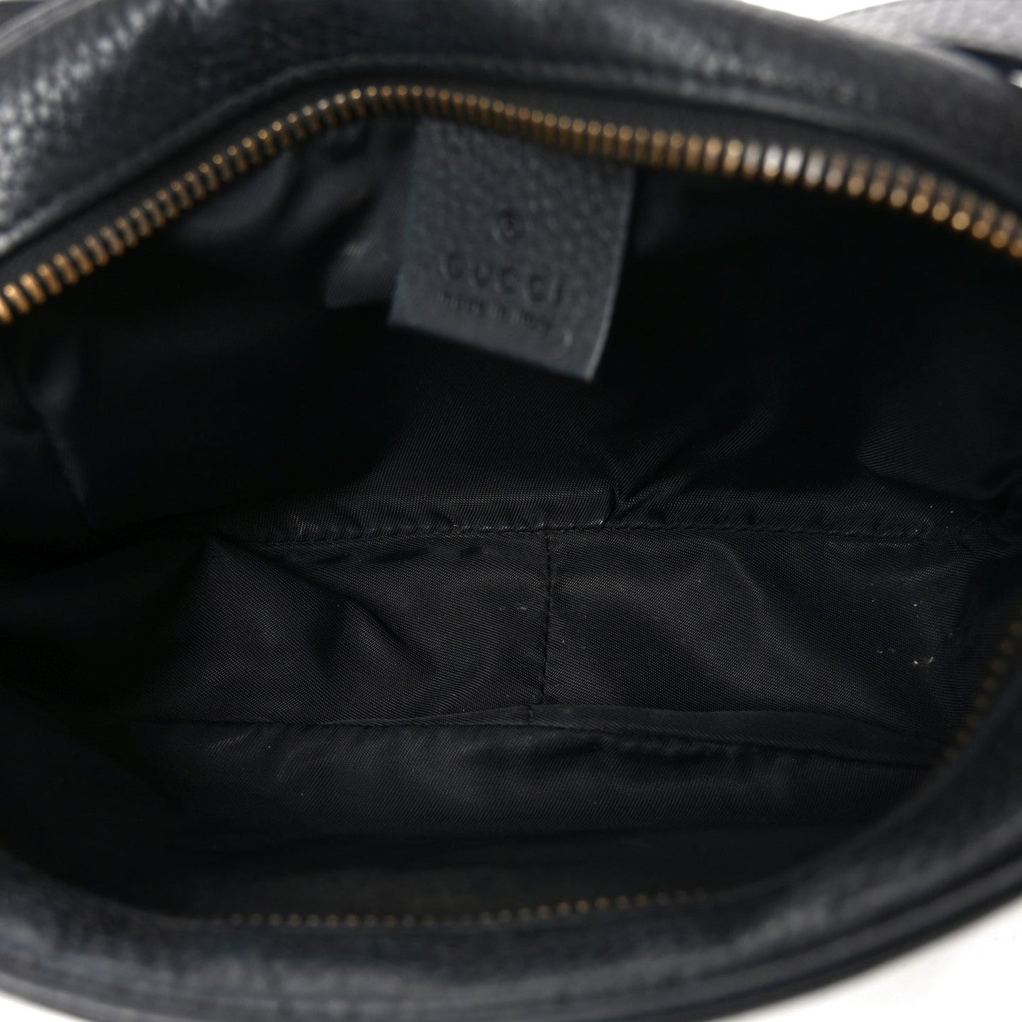 Pebbled Calfskin Mini Soho Disco Bag Black