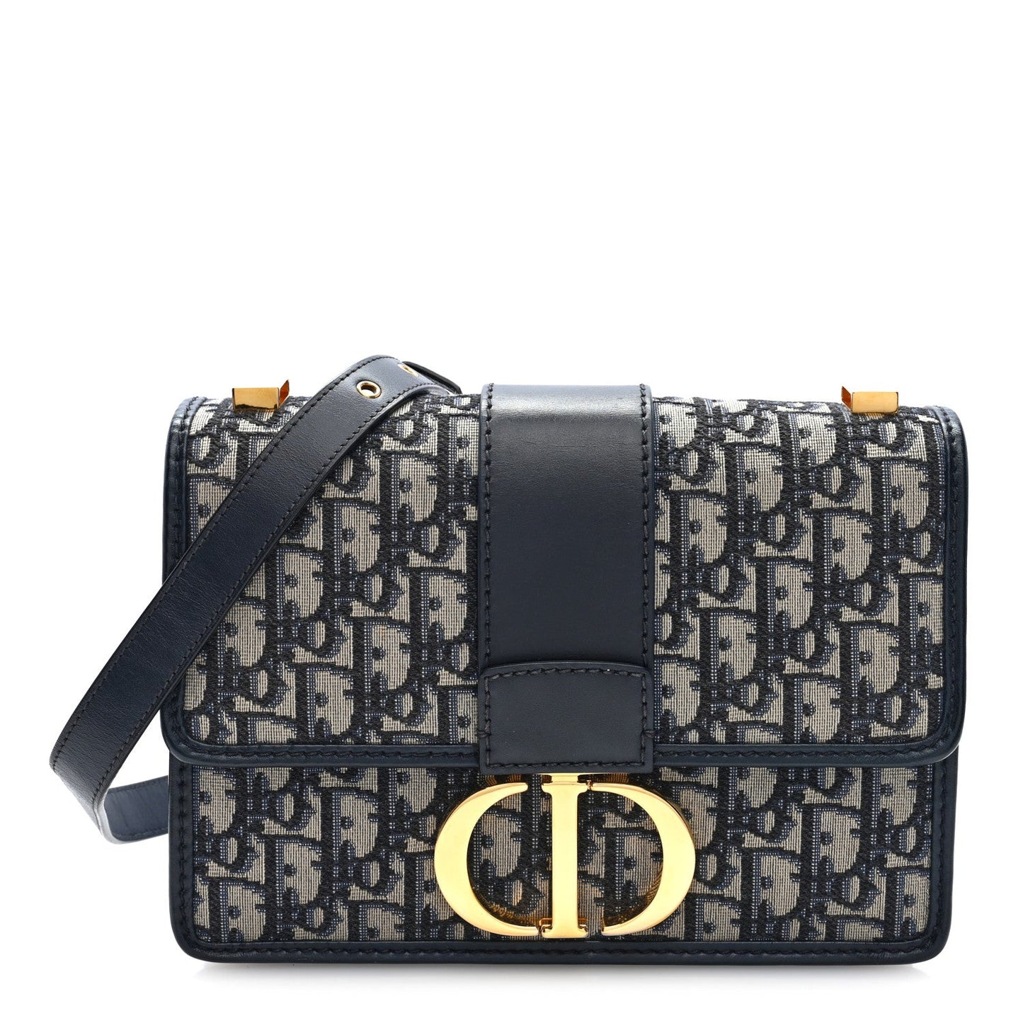 Oblique 30 Montaigne Flap Bag Blue