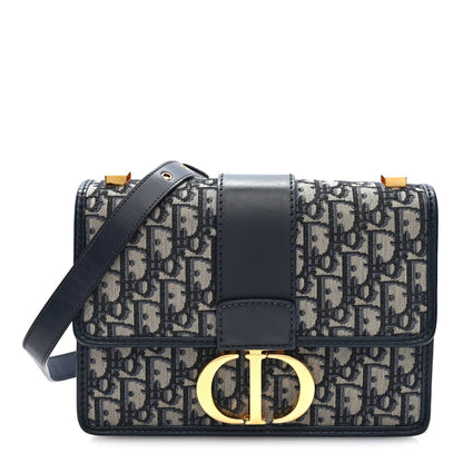 Oblique 30 Montaigne Flap Bag Blue