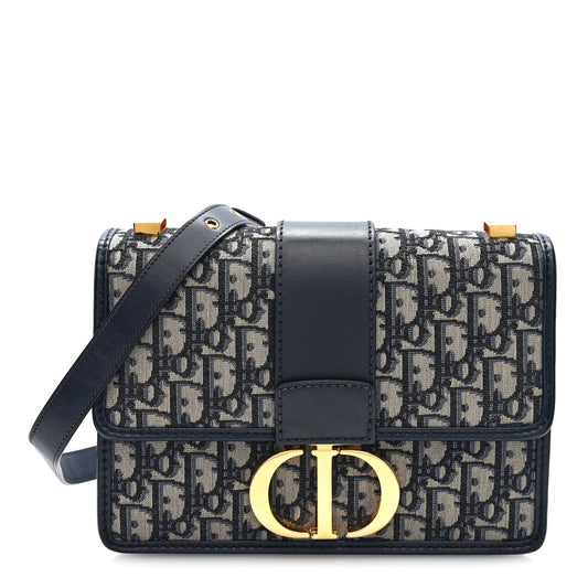 Oblique 30 Montaigne Flap Bag Blue