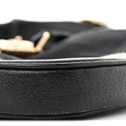 Monogram Small Jackie O Hobo Black