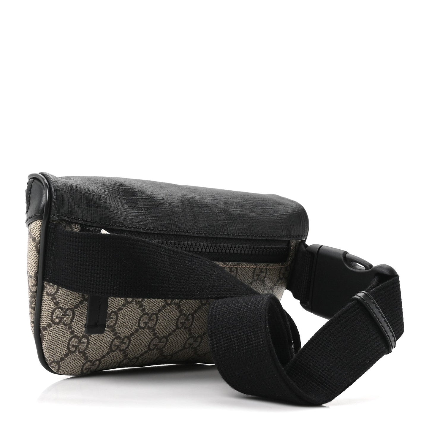 GG Supreme Monogram Belt Bag Black