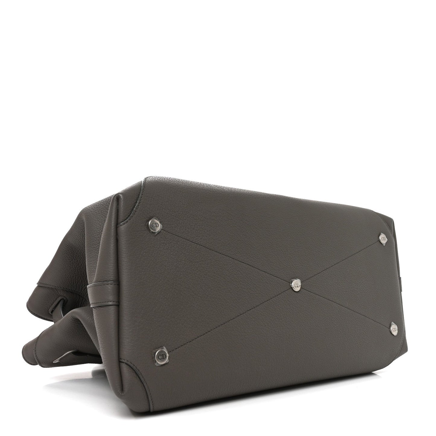 Icons Calfskin Medium Normandie Tote Grey