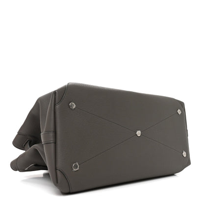 Icons Calfskin Medium Normandie Tote Grey