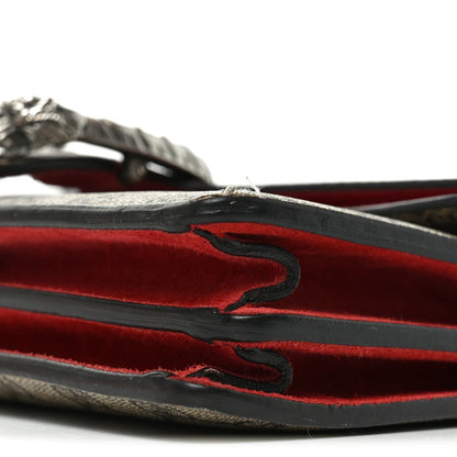 GG Supreme Monogram Small Dionysus Shoulder Bag Red