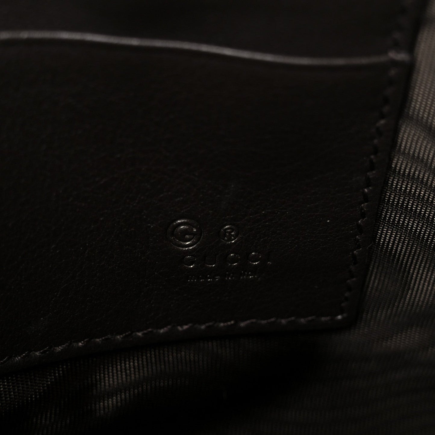 Microguccissima Clutch Brown