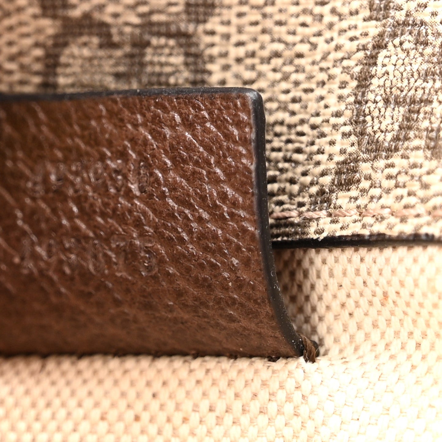 GG Supreme Monogram Neo Vintage Web Belt Bag Brown
