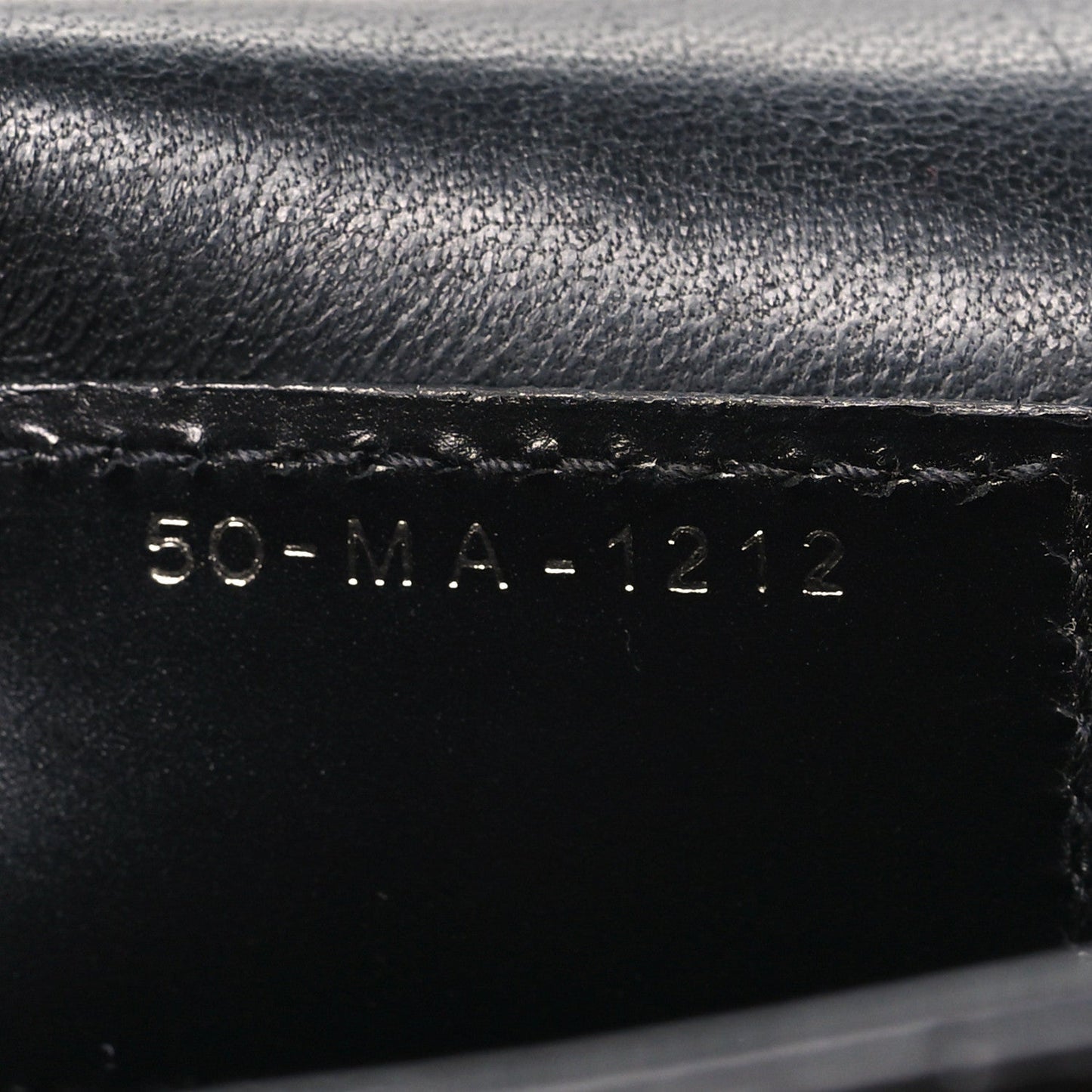 Calfskin Macrocannage Medium Caro Bag Black