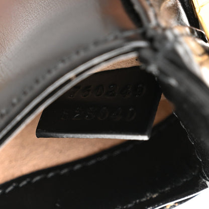 Boarded Dyana Lux Calfskin Nano Jackie 1961 Hobo Black