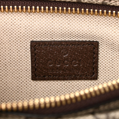 GG Supreme Monogram Textured Dollar Calfskin Blondie Belt Bag Beige Ebony New Acero