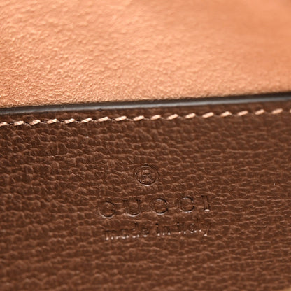 GG Supreme Monogram Web Mini Ophidia Shoulder Bag Brown