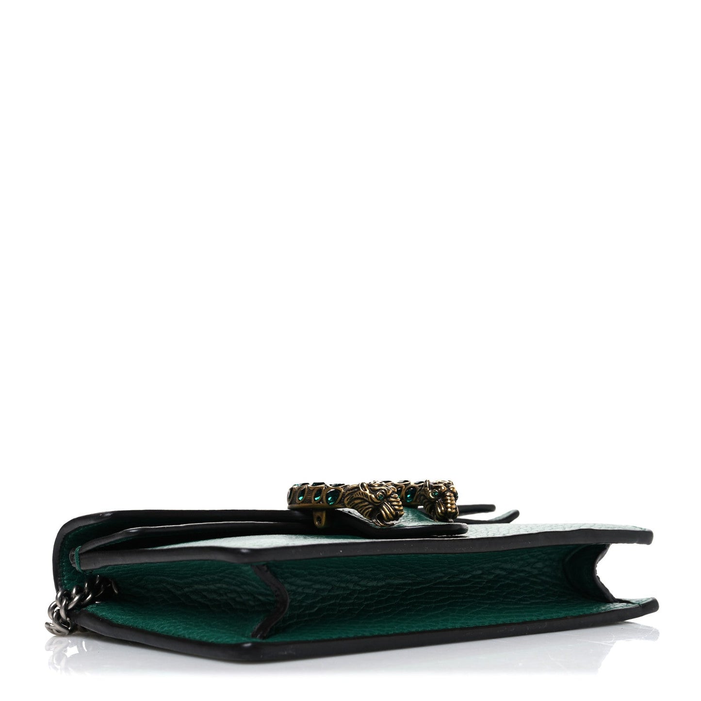 Calfskin Super Mini Dionysus Shoulder Bag Emerald
