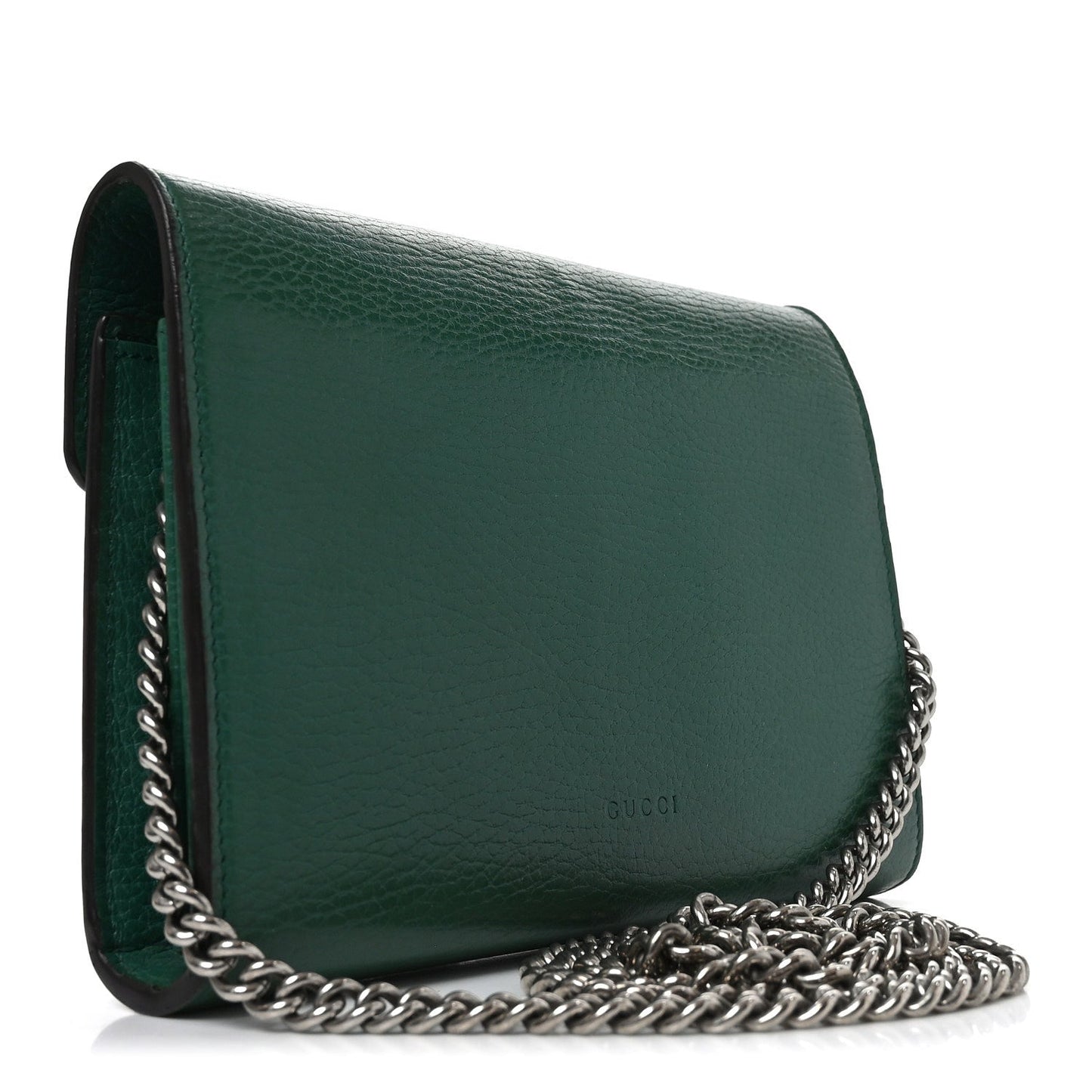 Calfskin Mini Dionysus Chain Wallet Emerald