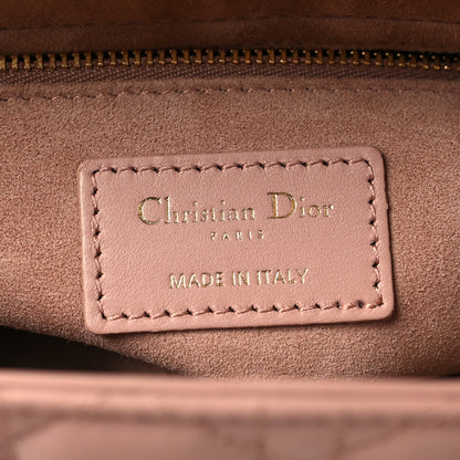 Lambskin Cannage Medium Lady Dior Fard
