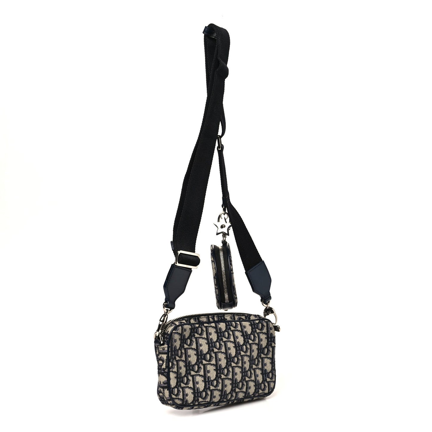 Oblique Calfskin Small Kids' Multifunctional Bag Beige Black