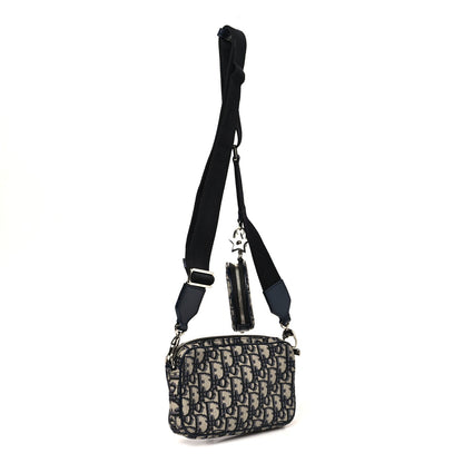 Oblique Calfskin Small Kids' Multifunctional Bag Beige Black