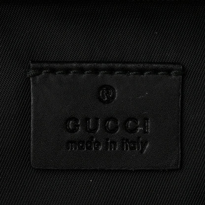 GG Supreme Monogram Web Belt Bag Black