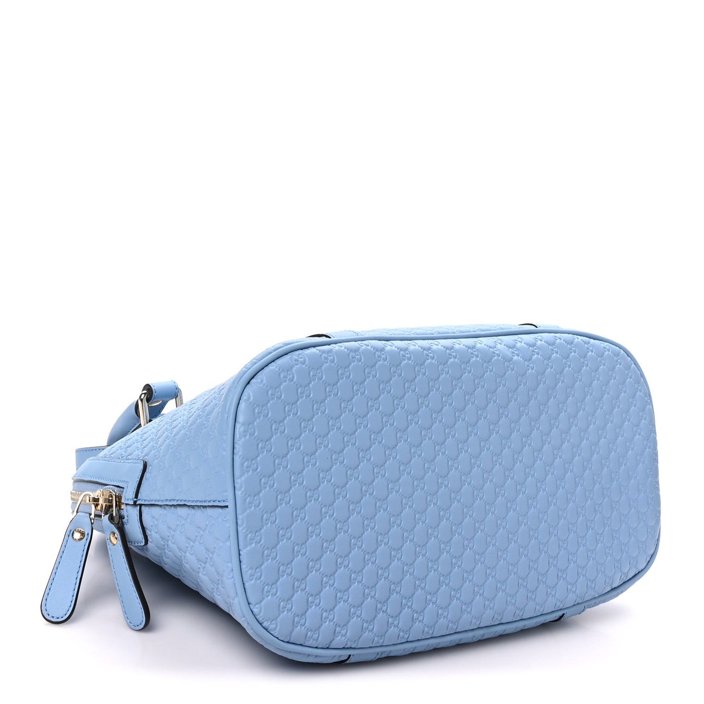 Microguccissima Medium Dome Bag Mineral Blue