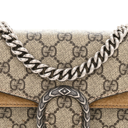 GG Supreme Monogram Mini Dionysus Shoulder Bag Taupe