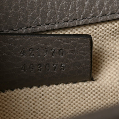 Calfskin Mini Dionysus Shoulder Bag Dusty Grey