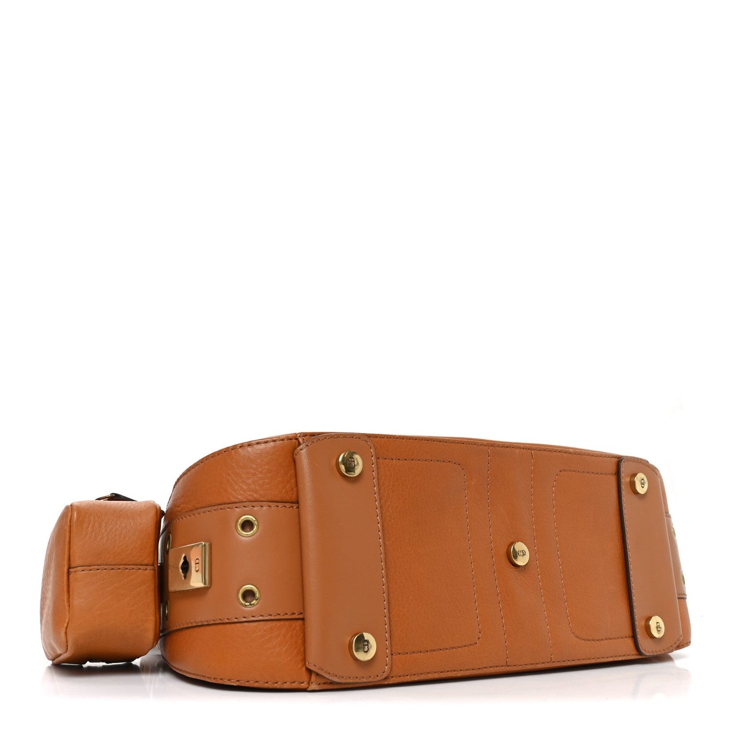Calfskin Street Chic Columbus Ave Bag Tan