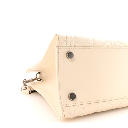Cafskin Web Quilted Large Dionysus Tote Bag White