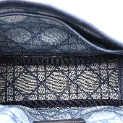 Denim Cannage Small Caro Bag Blue