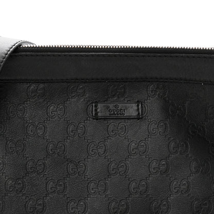 Guccissima GG Messenger Bag Black