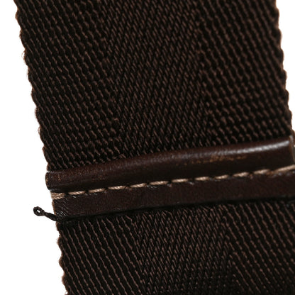 GG Supreme Monogram Medium Flat Messenger Bag Dark Brown
