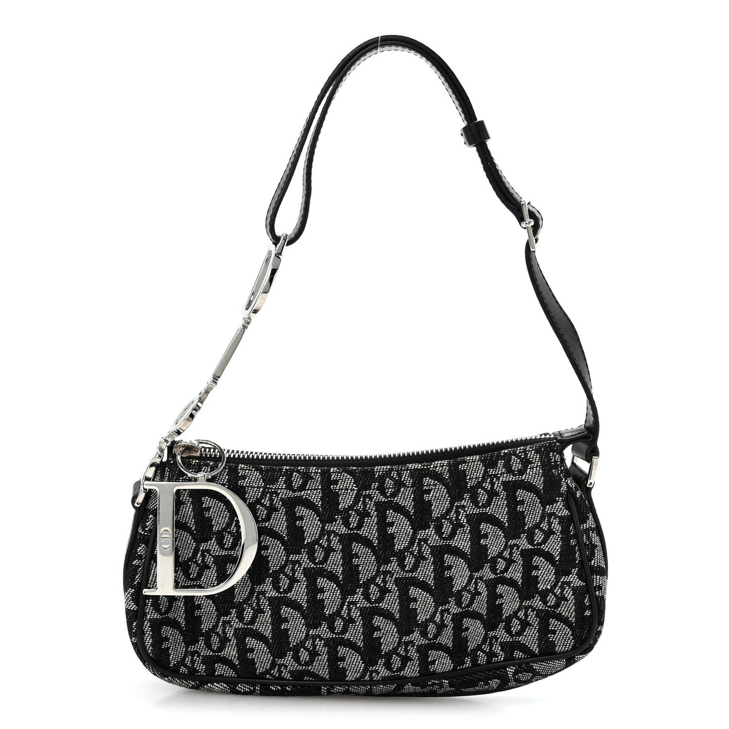 Monogram Shoulder Bag Pochette Blue