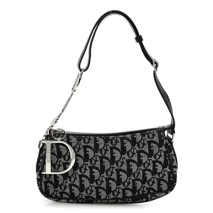 Monogram Shoulder Bag Pochette Blue