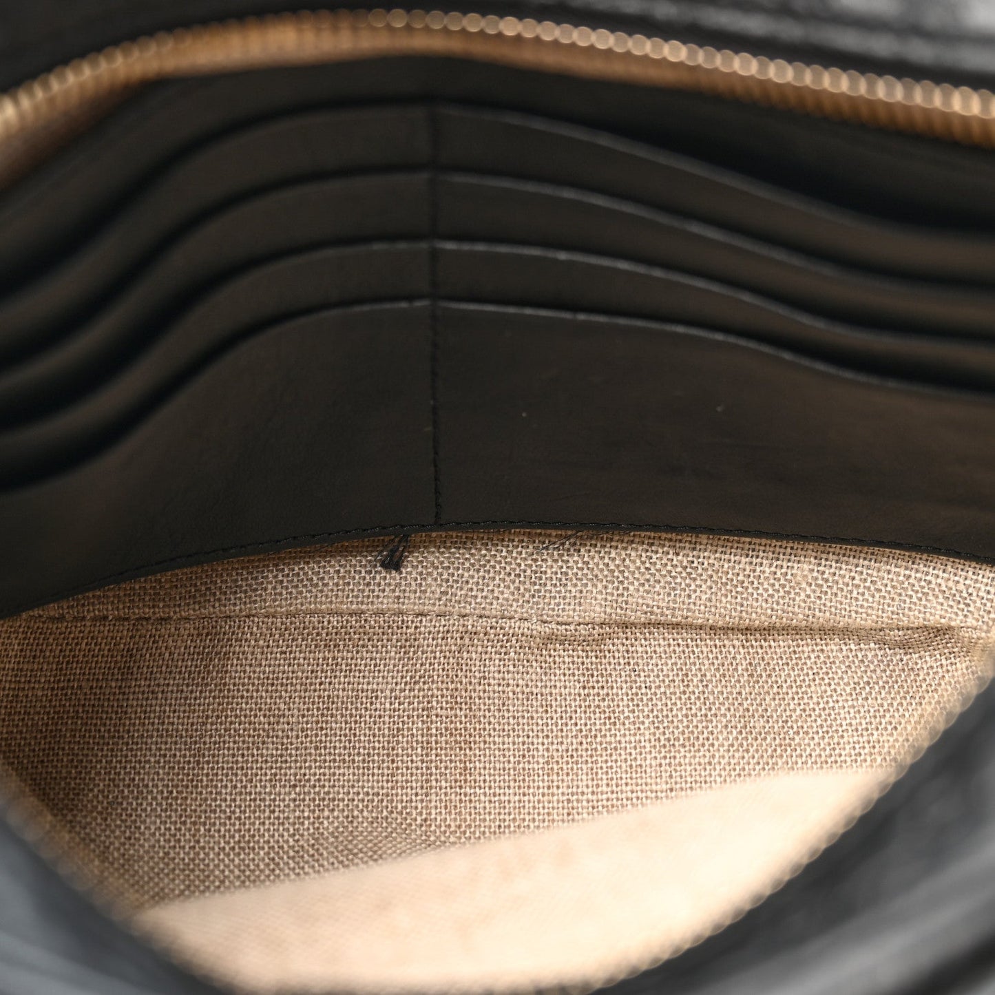 Microguccissima Mini Bree Messenger Bag Black