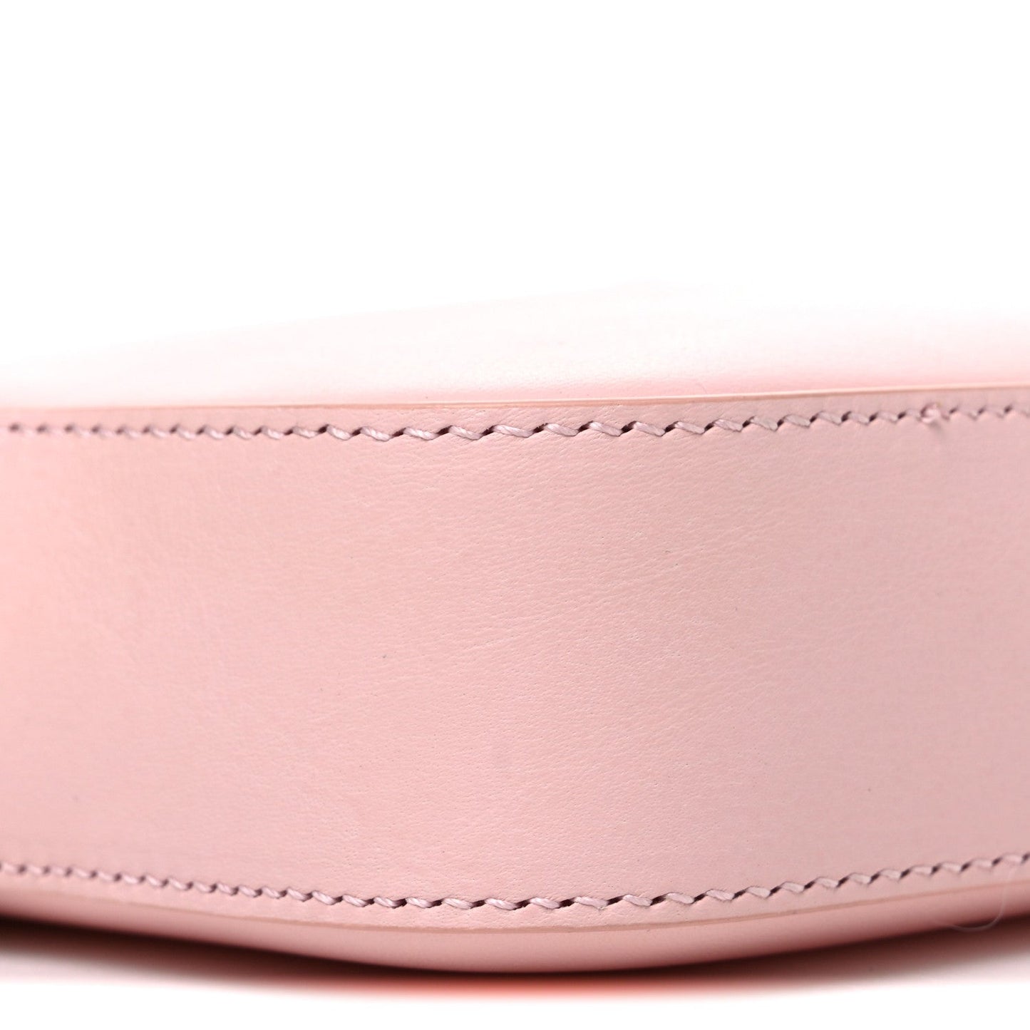 Dollar Calfskin Enamel Super Mini GG Marmont Chain Shoulder Bag Light Pink Blue