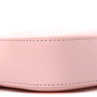 Dollar Calfskin Enamel Super Mini GG Marmont Chain Shoulder Bag Light Pink Blue