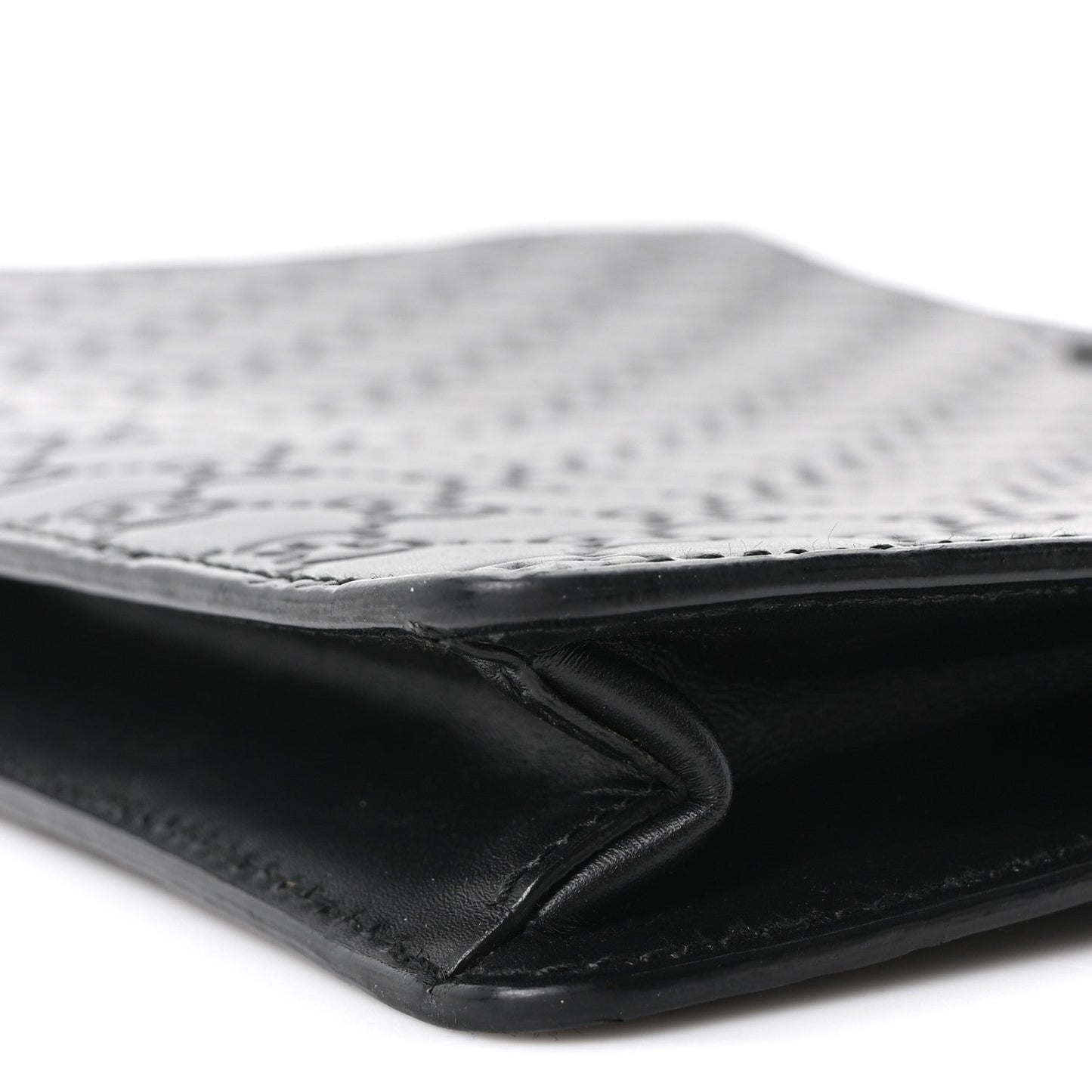 Guccissima Signature Messenger Bag Black