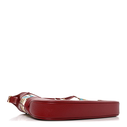 Canvas Calfskin 100 Centennial Music Small Jackie 1961 Hobo Ivory Red