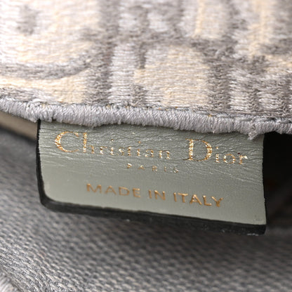 Oblique Slim Saddle Pouch Grey