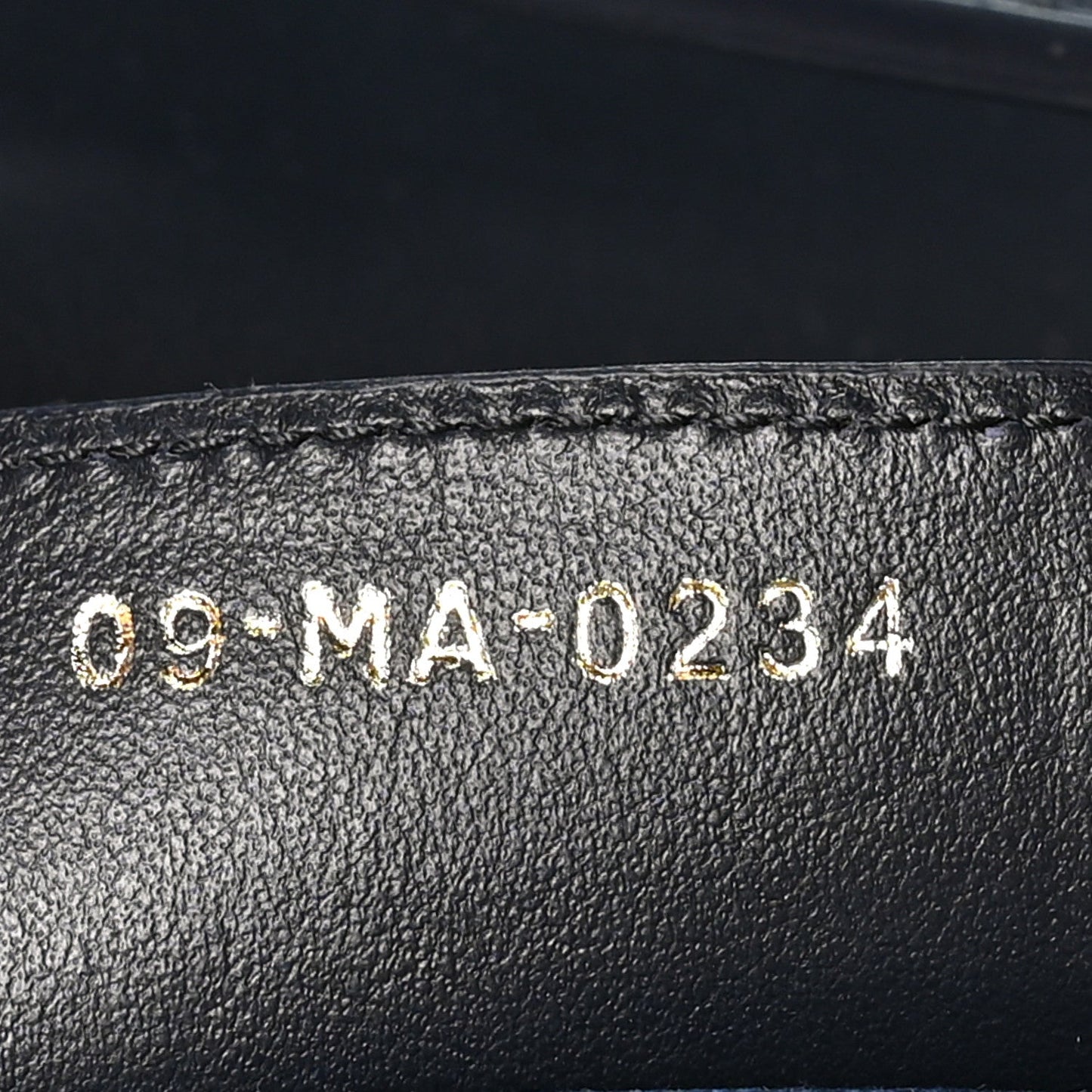 Denim Oblique Jacquard Saddle Bag With Strap Blue
