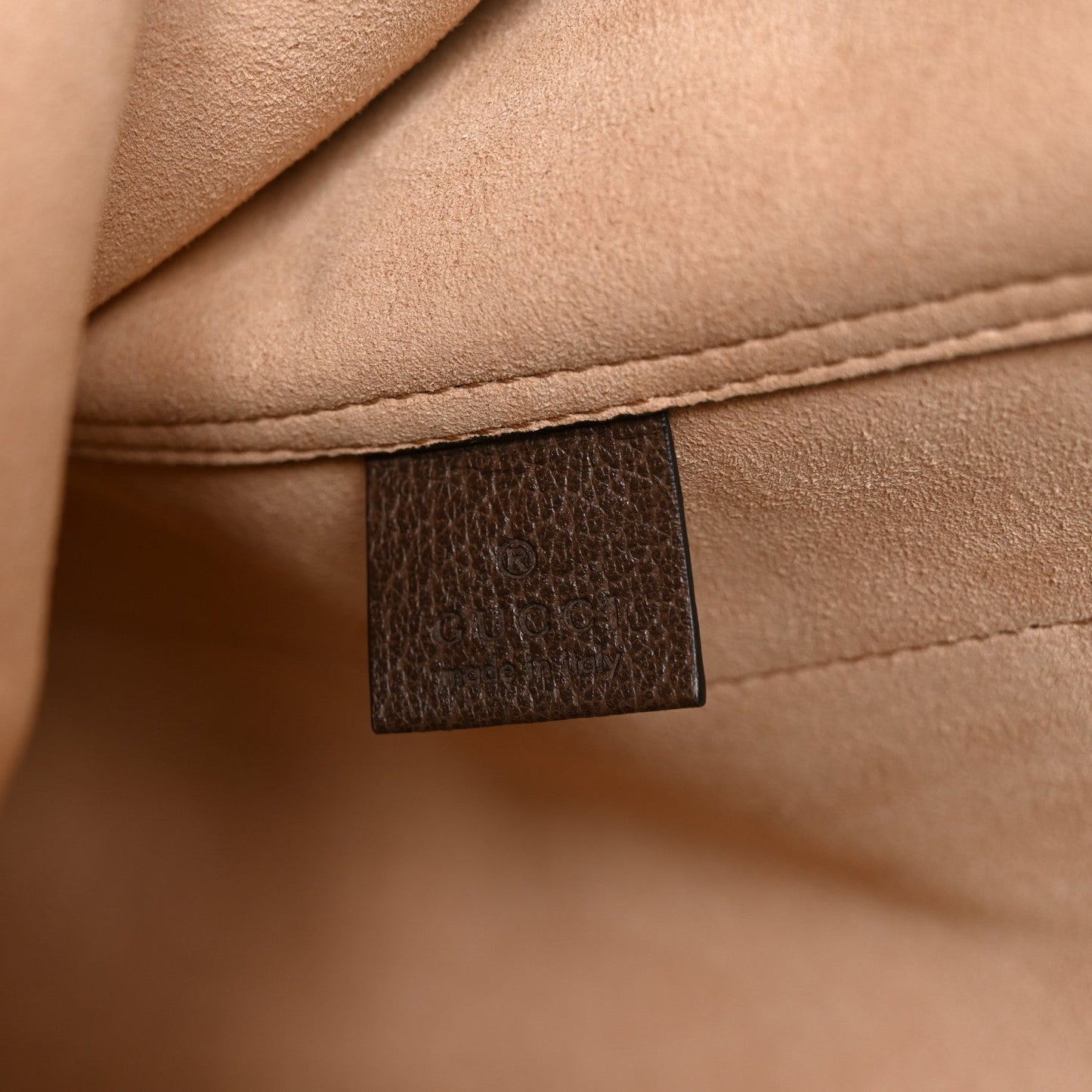 GG Supreme Monogram Web Ophidia Tote Brown