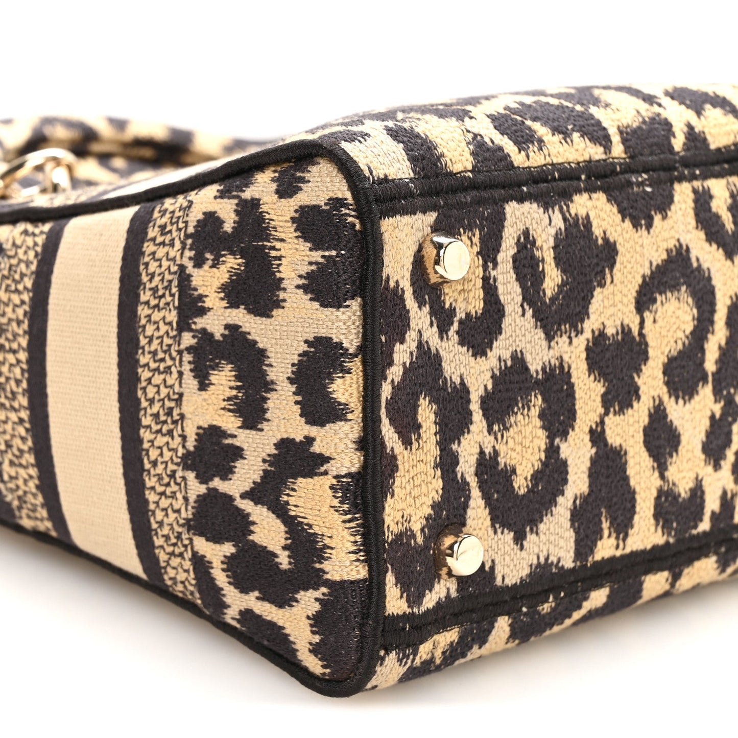 Canvas Medium Mizza Embroidered Lady D-Lite Beige Multicolor