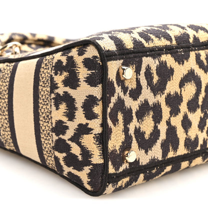 Canvas Medium Mizza Embroidered Lady D-Lite Beige Multicolor