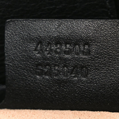 Calfskin Matelasse Studded Medium GG Marmont Tote Black