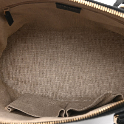 Microguccissima Medium Dome Bag Black